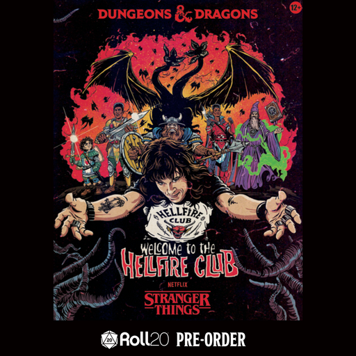 D&D Stranger Things: Welcome to the Hellfire Club Pre-Order