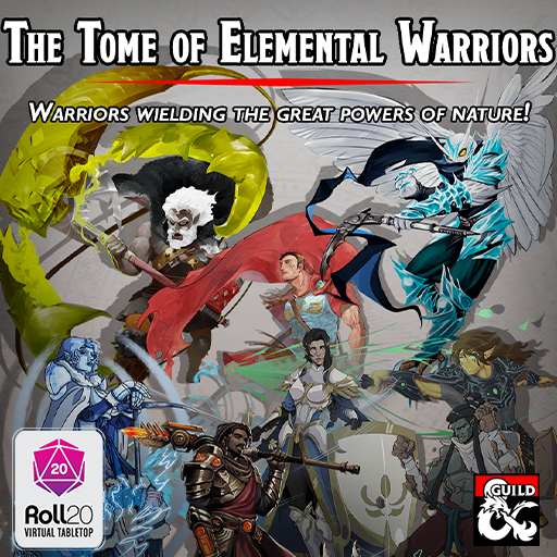 The Tome of Elemental Warriors Token Pack