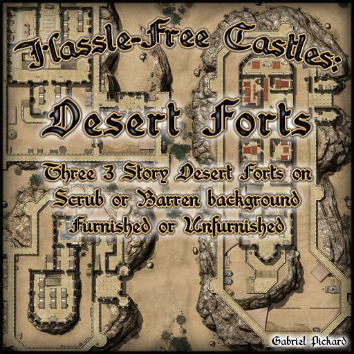 Hassle-free Castles: Desert Forts