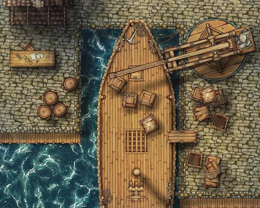 Color Dock Map Docks Map Pack | Roll20 Marketplace: Digital goods for online tabletop ...