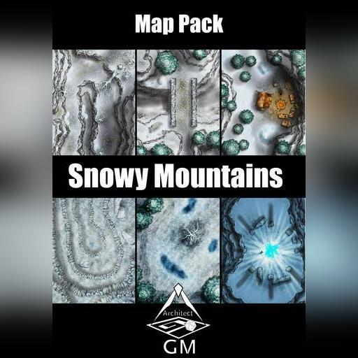 Snowy Mountains Map Pack