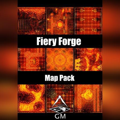 Fiery Forge Map Pack