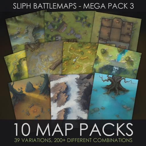 Mega Pack 3 | Battlemaps