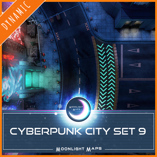 Dynamic | Cyberpunk City Set 9