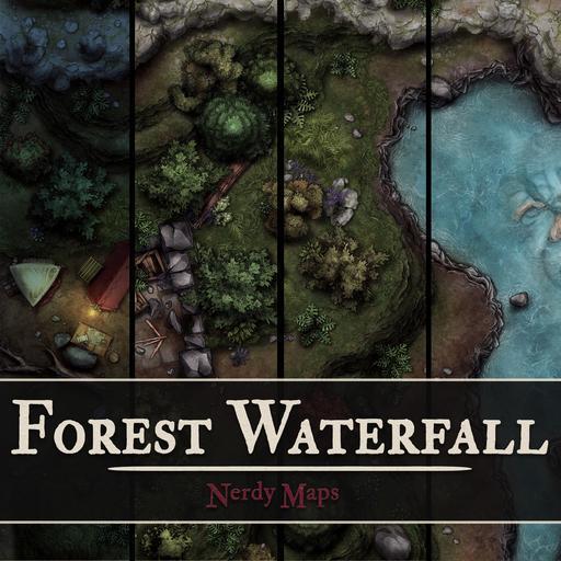 Forest Waterfall