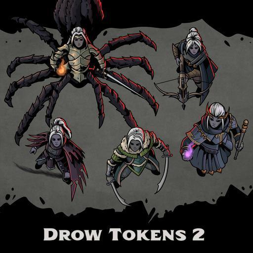 Drow Tokens 2