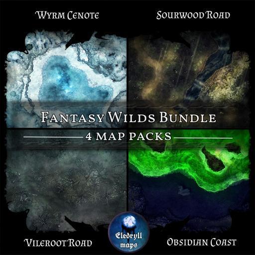 Fantasy Wilds Maps Bundle