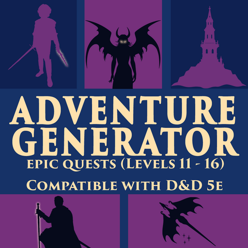 AG | Adventure Generator 11-16