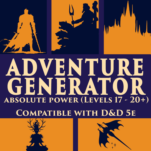 AG | Adventure Generator 17-20+