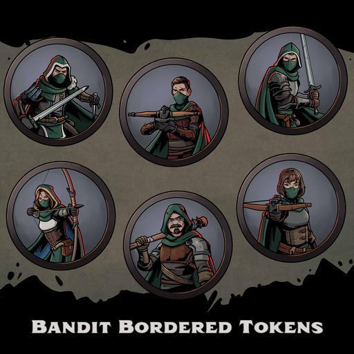 Bandit Bordered Tokens