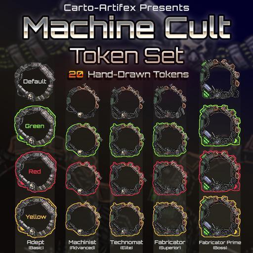 Machine Cult Token-Set