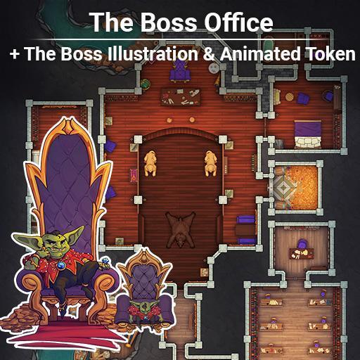 Boss Office & Goblin Animated Token