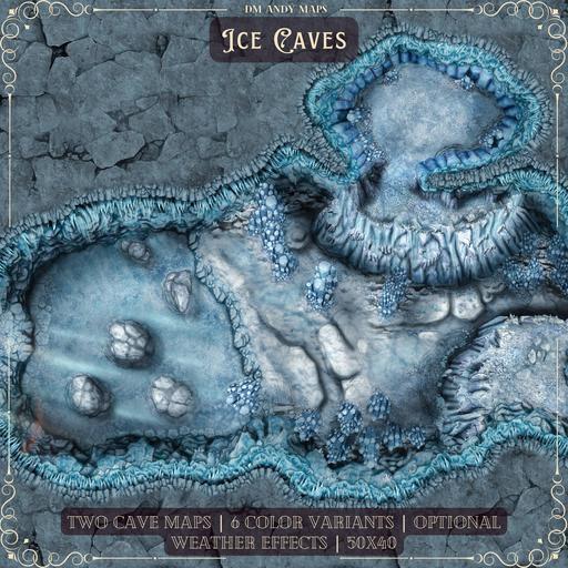 DM Andy Maps - Ice Caves