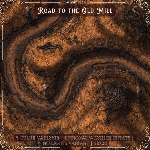 DM Andy Maps - Road to the Old Mill