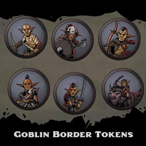 Goblin Bordered Tokens