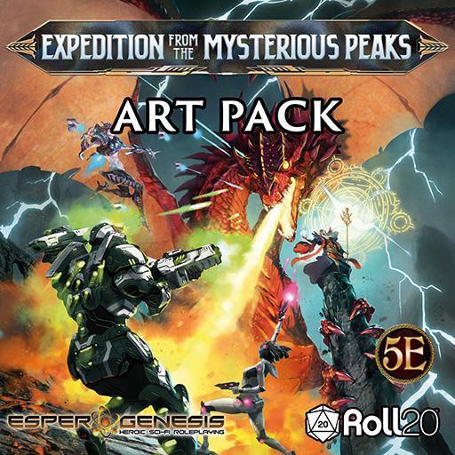 Expedition from the Mysterious Peaks - Art Pack