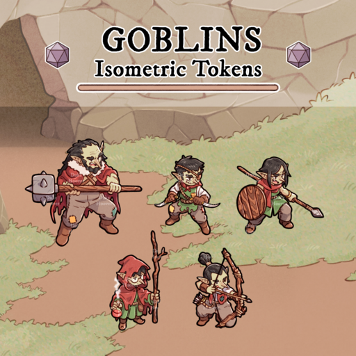 Goblin Isometric Tokens