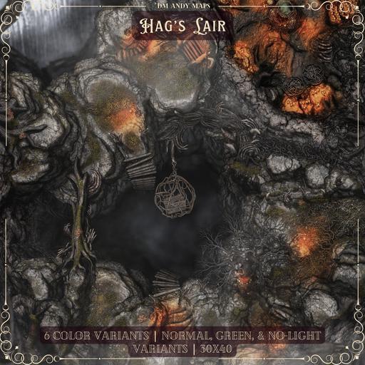 DM Andy Maps - Hag's Lair