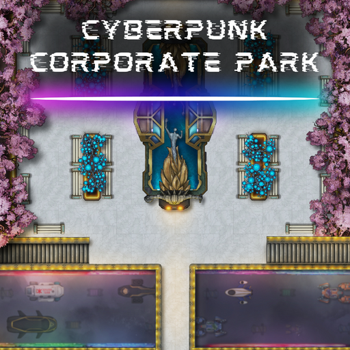 Map – Cyberpunk Corporate Park
