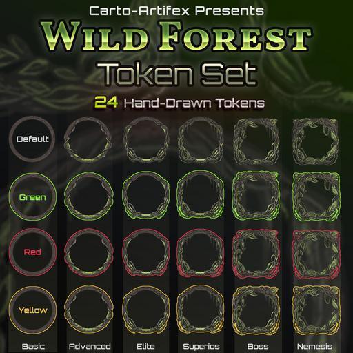 Wild Forest Token-Set