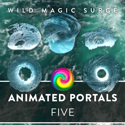 Animated Portal Tokens - Five