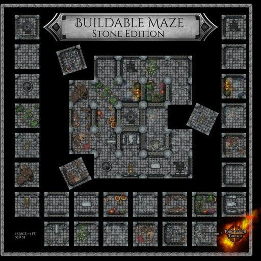 Buildable Maze: Stone Edition
