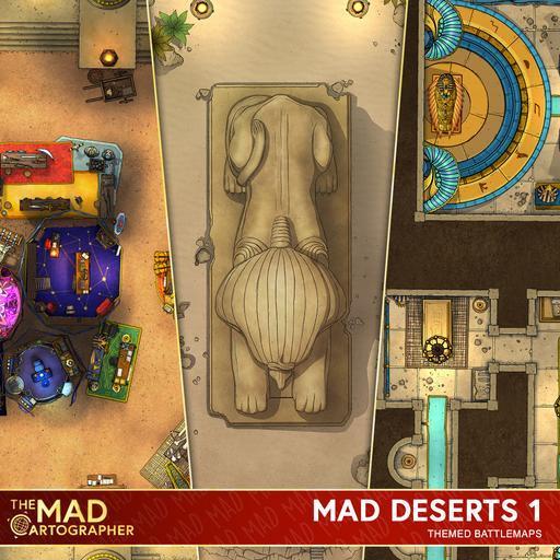 MAD Deserts 01 | Roll20 Marketplace: Digital goods for online tabletop ...