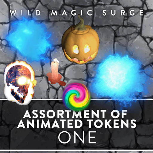 Assortment of Animated Tokens