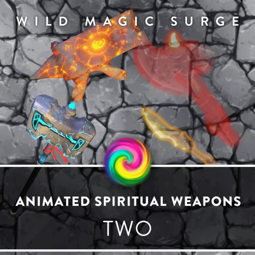 Animated Spiritual Weapons - Two