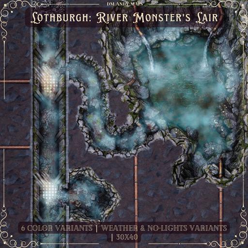DM Andy Maps - Lothburgh: River Monster's Lair