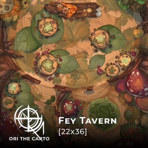 Fey Tavern - Encounter Map