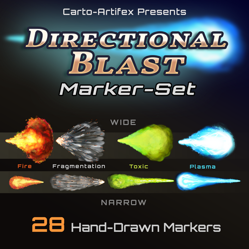 Directional Blast Template Set
