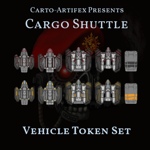 Cargo Shuttle Vehicle Token-Set