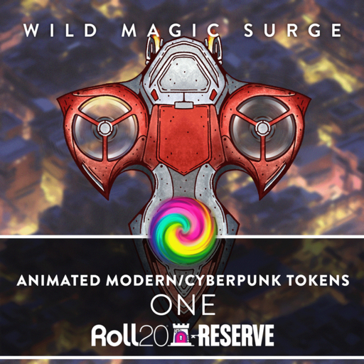 Animated Modern/Cyberpunk Tokens - One