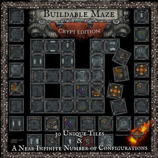Buildable Maze: Crypt Edition