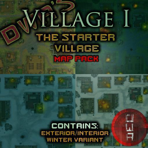 DWA's Village 1! The Starter Village!