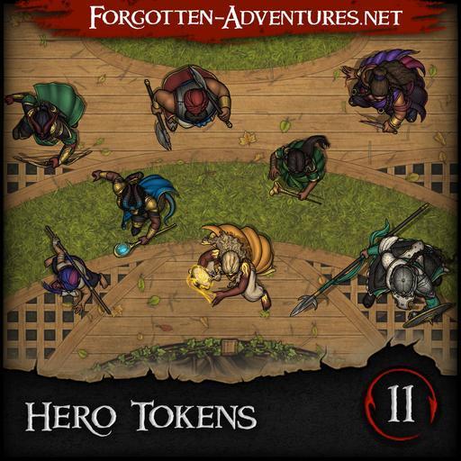 Hero Tokens - Pack 11 | Roll20 Marketplace: Digital goods for online ...