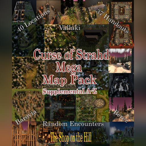 Curse of Strahd Maps Bundle