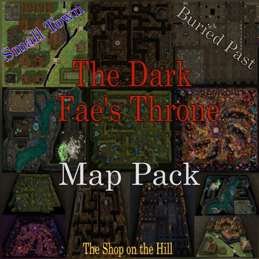 The Dark Fae's Throne Map Pack