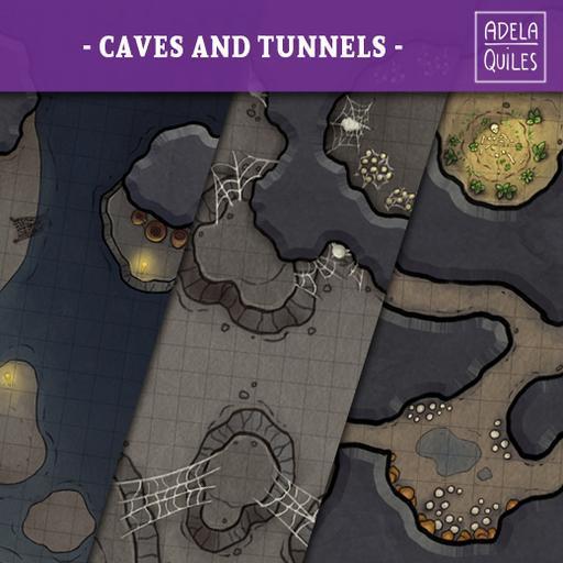 The Underground World: Caves and tunnels - Maps