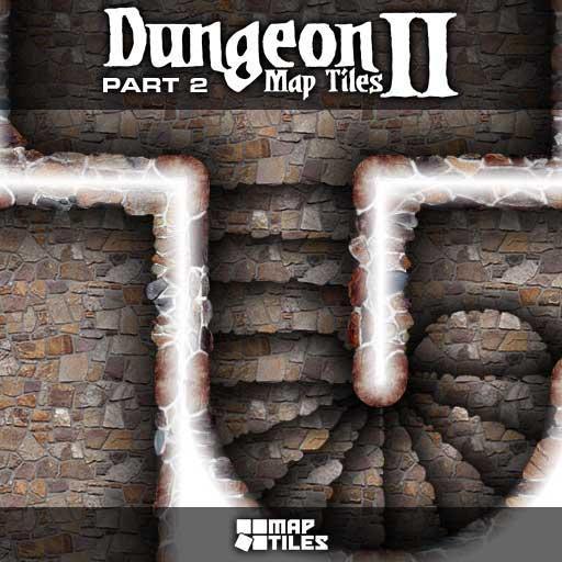 Dungeon Map Tiles II - Part 2