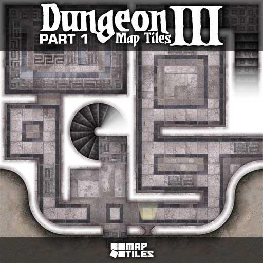 Dungeon Map Tiles III - Part 1