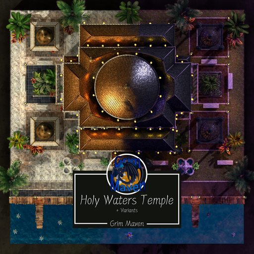 Holy Waters Temple | Roll20 Marketplace: Digital goods for online ...