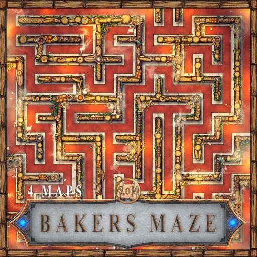 Mad Bakers Maze