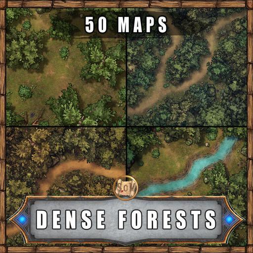 Dense Forests Pack #1