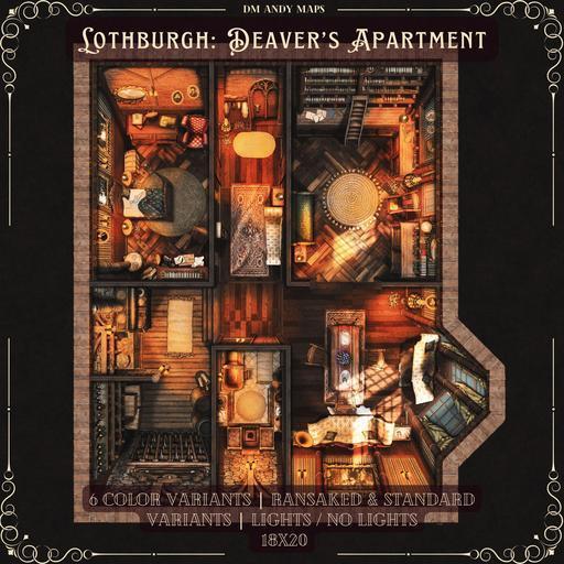 DM Andy Maps - Lothburgh: Deaver's Apartment