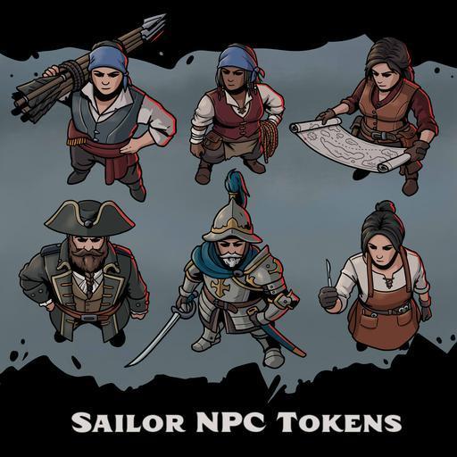 Sailor NPC Tokens
