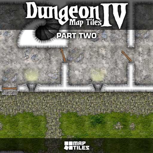 Dungeon Map Tiles IV - Part 2