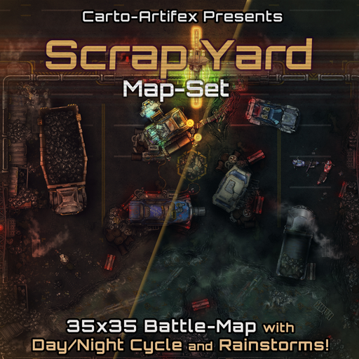 Cyberpunk Scrap Yard