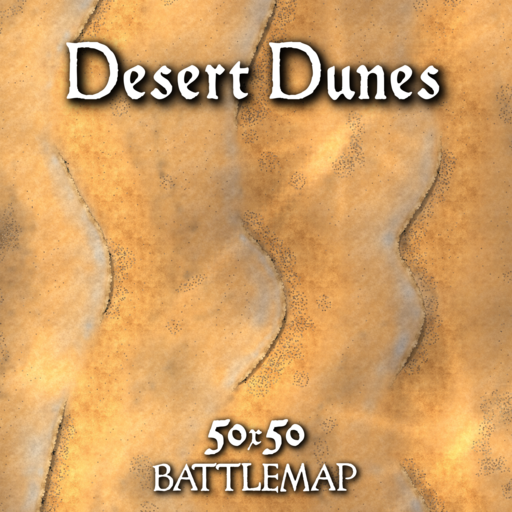 Desert Dunes Battlemap